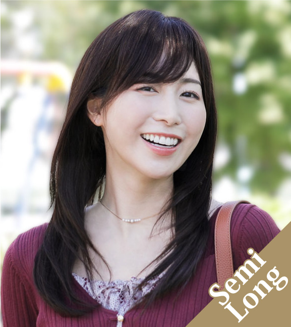 セミロングウィッグの取扱商品一覧へ